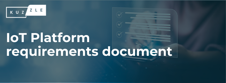 IoT platform requirements document