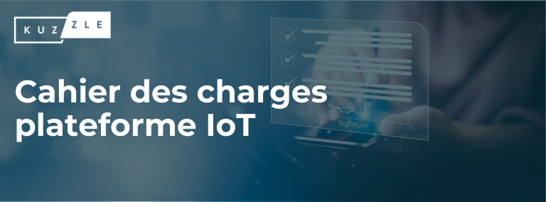 Cahier des charges plateforme IoT